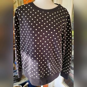 J.Crew polka dots women sweater